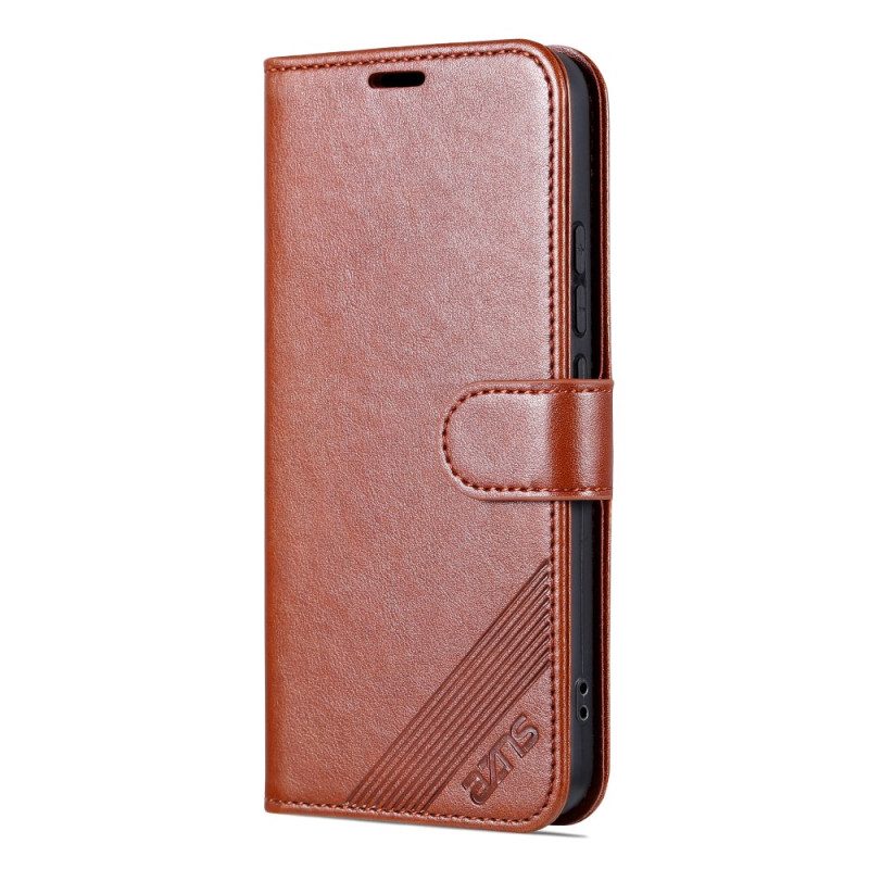 Folio Cover Xiaomi 13 Azns Effetto Pelle