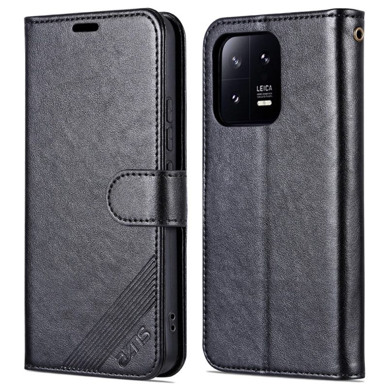 Folio Cover Xiaomi 13 Azns Effetto Pelle