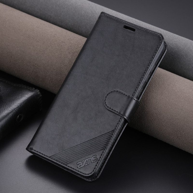 Folio Cover Xiaomi 13 Azns Effetto Pelle