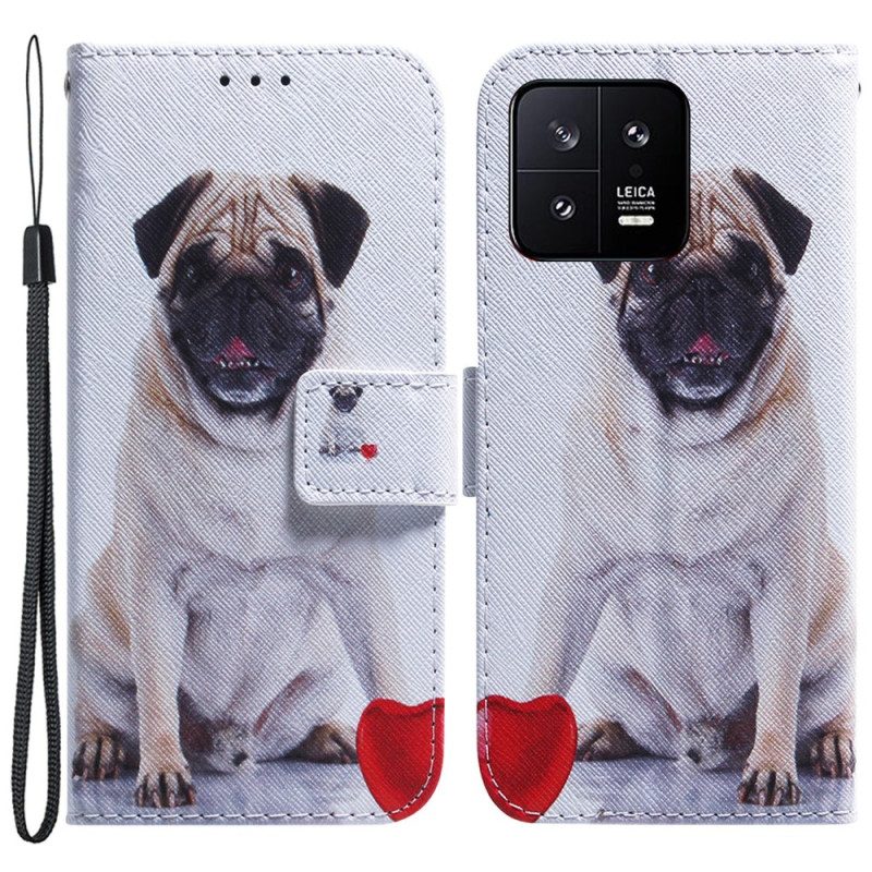 Folio Cover Xiaomi 13 Cane Carlino