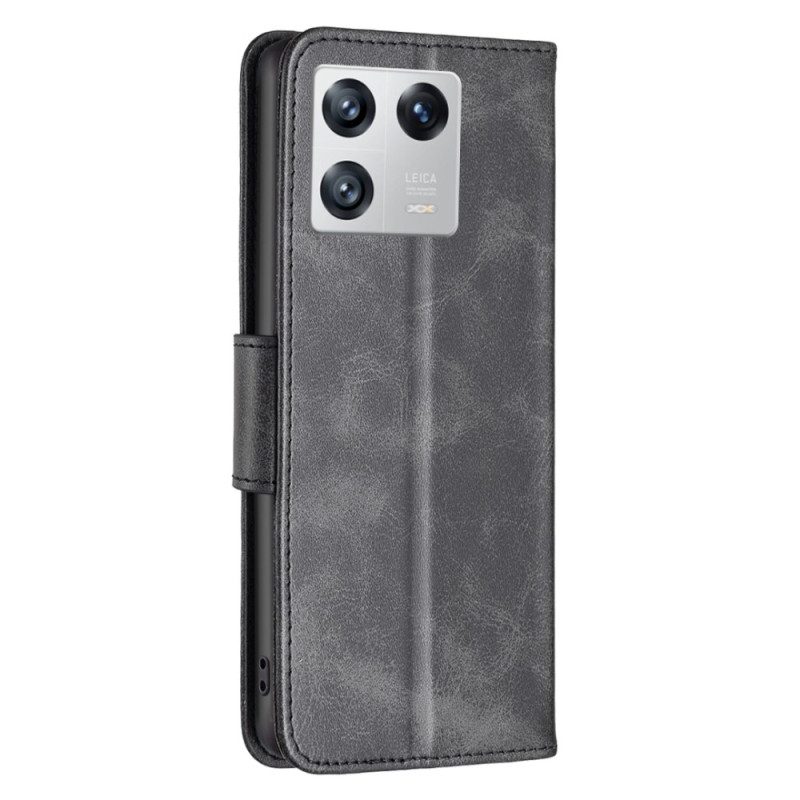 Folio Cover Xiaomi 13 Chiusura Obliqua