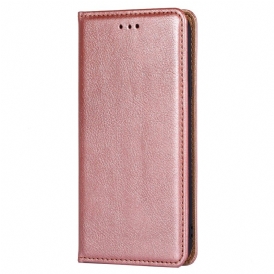 Folio Cover Xiaomi 13 Custodia in pelle Cuciture In Ecopelle