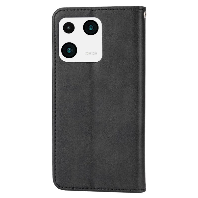 Folio Cover Xiaomi 13 Custodia in pelle Modello In Pelle Stile 3d