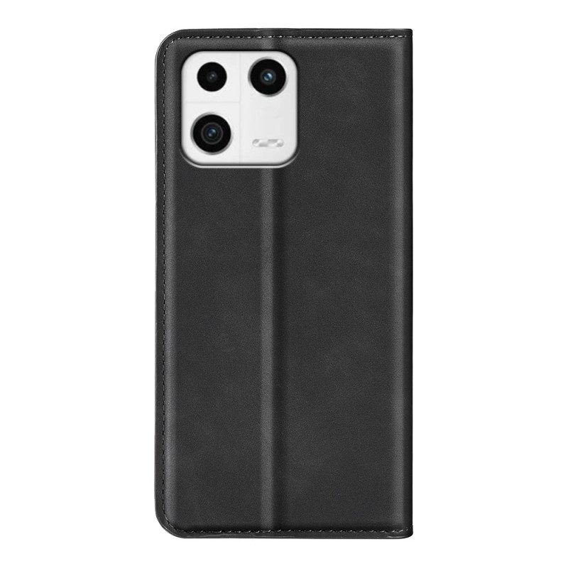 Folio Cover Xiaomi 13 Custodia in pelle Stile In Pelle