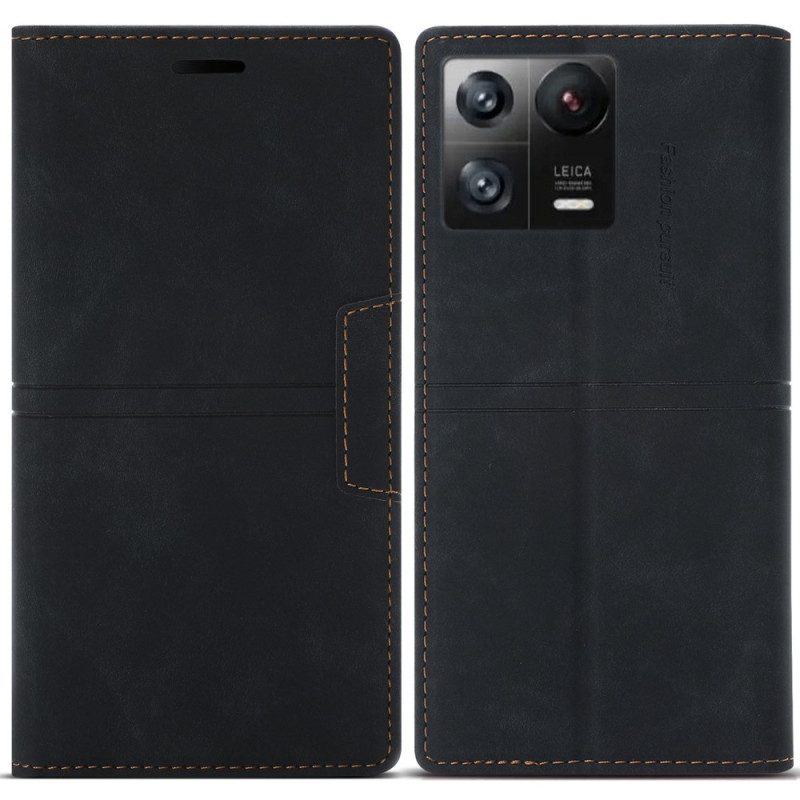 Folio Cover Xiaomi 13 Custodia in pelle Stile In Pelle