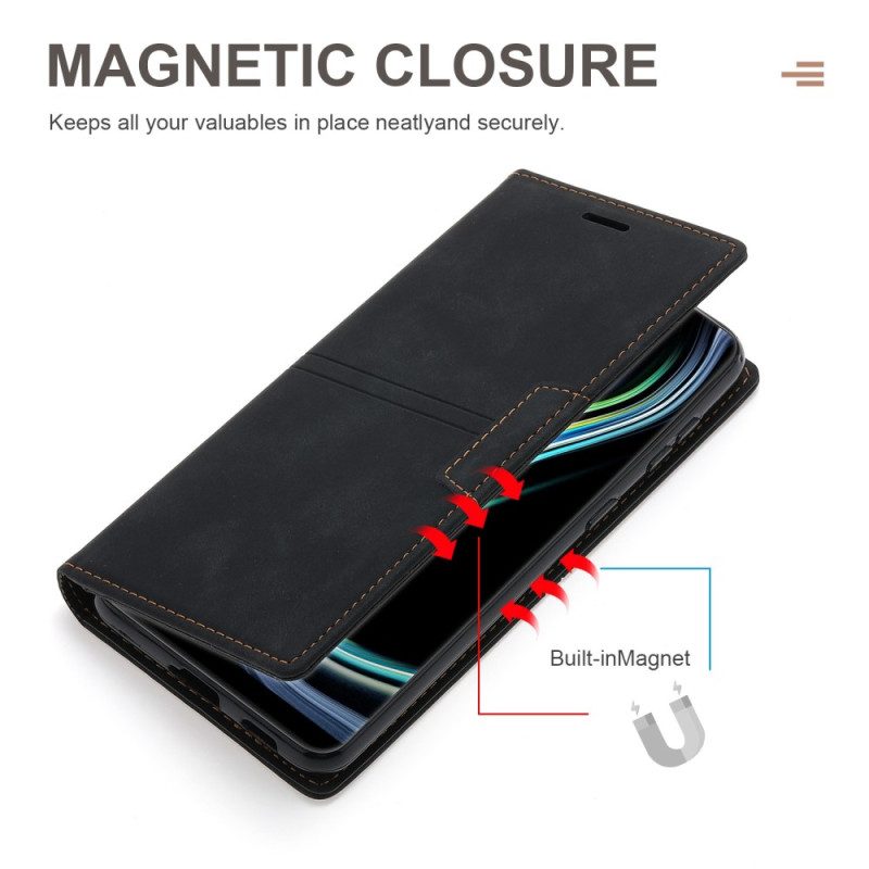 Folio Cover Xiaomi 13 Custodia in pelle Stile In Pelle