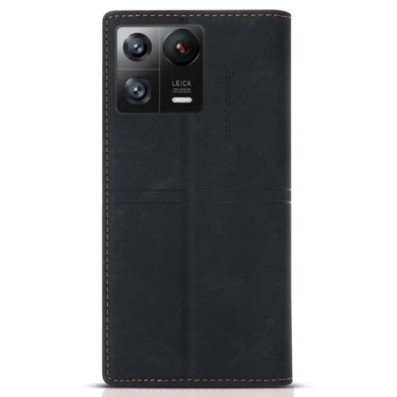 Folio Cover Xiaomi 13 Custodia in pelle Stile In Pelle