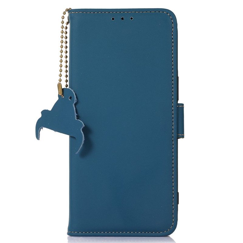 Folio Cover Xiaomi 13 Protezione Rfid In Vera Pelle