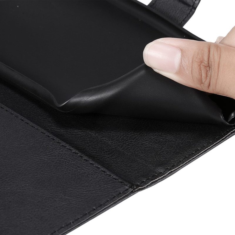 Folio Cover Xiaomi 13 Semplice Con Cinturino