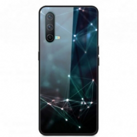 Cover OnePlus Nord CE 5G Colori Astratti In Vetro Temperato