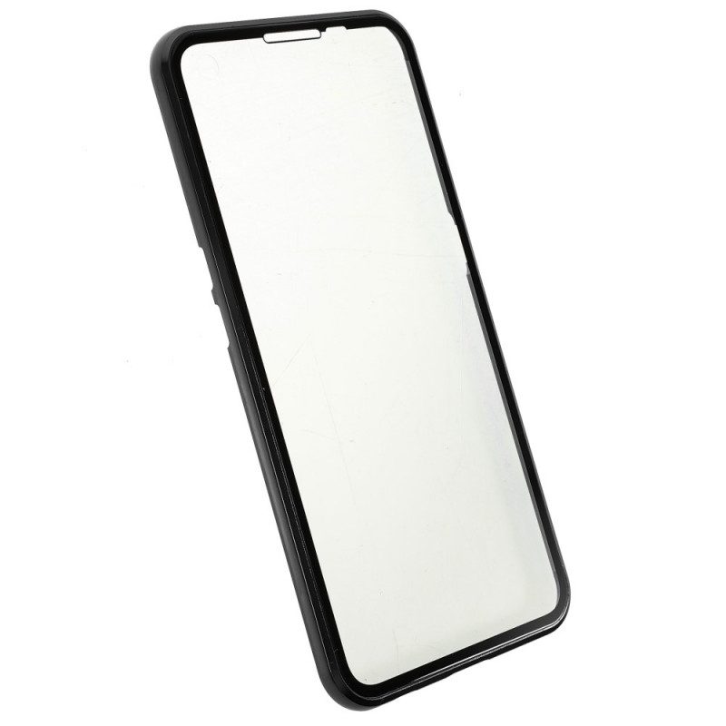 Cover OnePlus Nord CE 5G Due Lati In Vetro Temperato Magnetico E Metallo