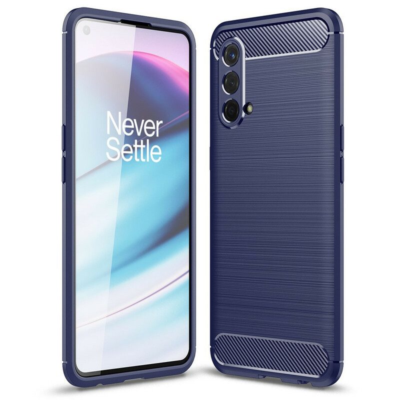 Cover OnePlus Nord CE 5G Fibra Di Carbonio Spazzolata