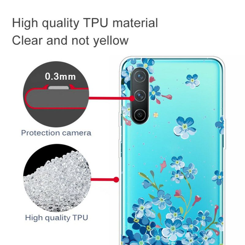 Cover OnePlus Nord CE 5G Fiori Blu