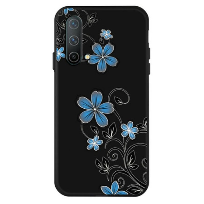 Cover OnePlus Nord CE 5G Fiori Blu