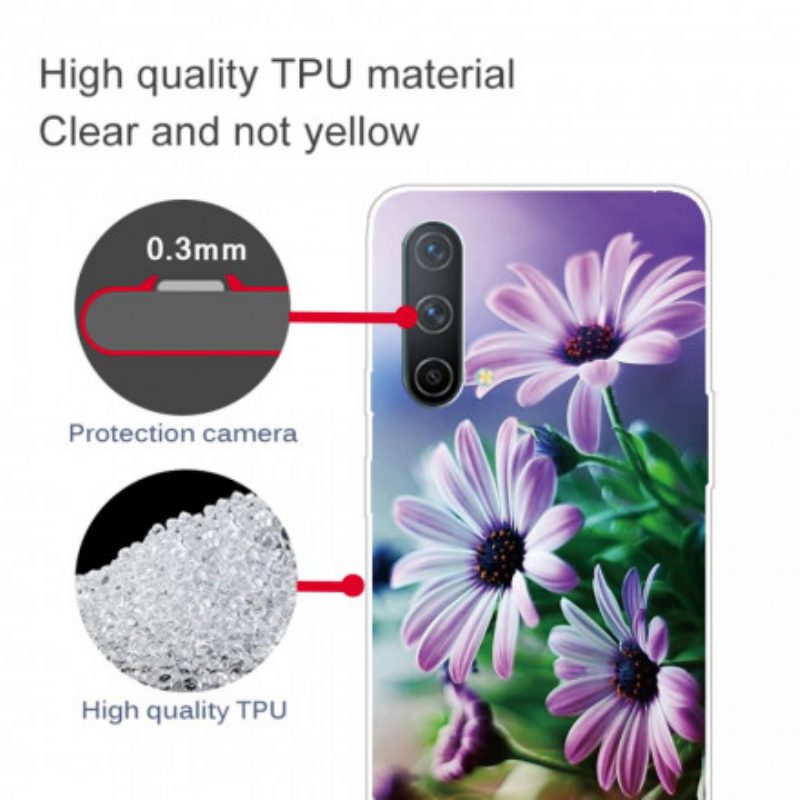 Cover OnePlus Nord CE 5G Fiori Realistici