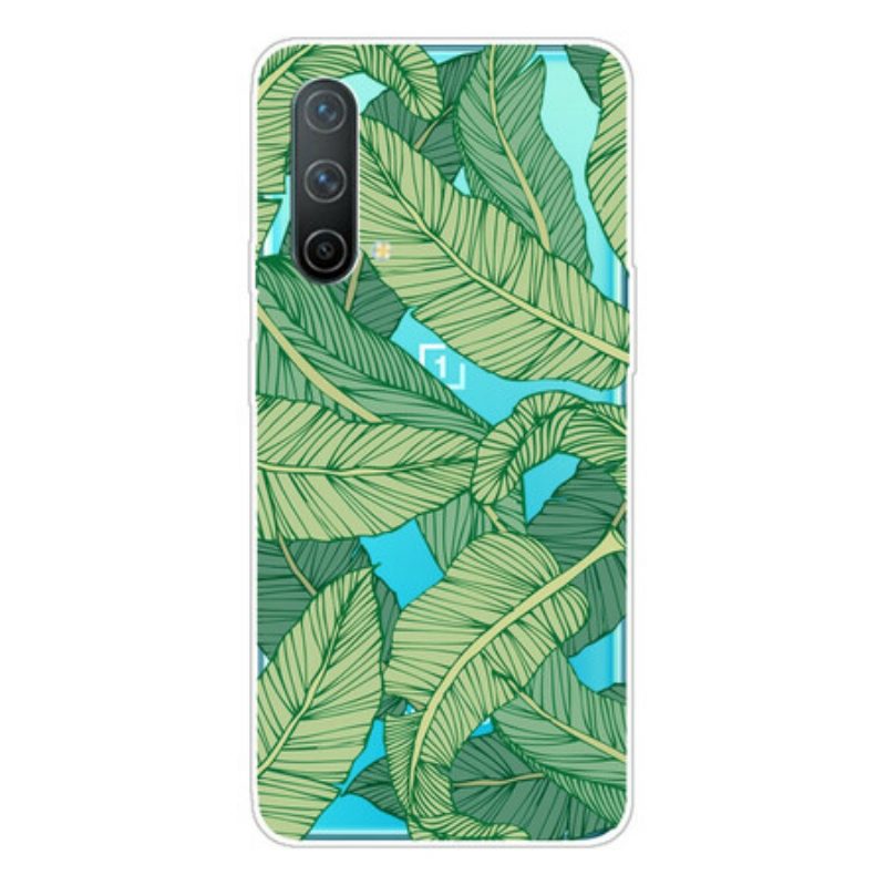 Cover OnePlus Nord CE 5G Fogli Grafici Trasparenti