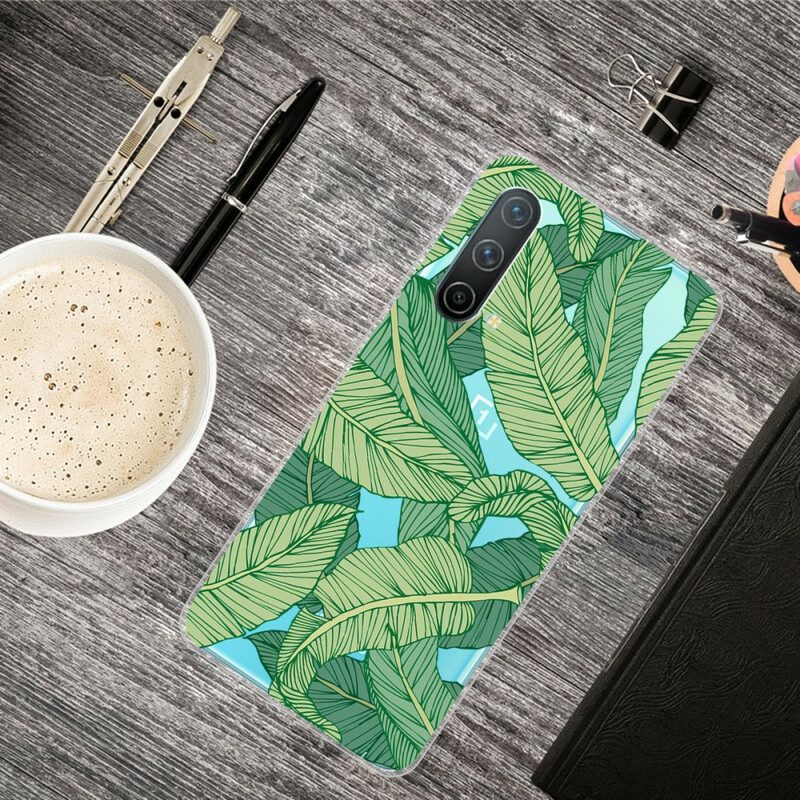 Cover OnePlus Nord CE 5G Fogli Grafici Trasparenti