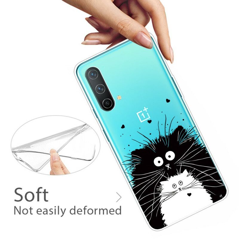 Cover OnePlus Nord CE 5G Guarda I Gatti