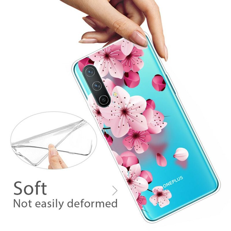 Cover OnePlus Nord CE 5G Piccoli Fiori Rosa