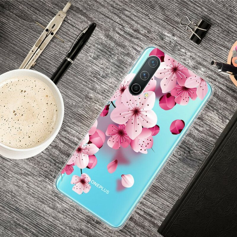 Cover OnePlus Nord CE 5G Piccoli Fiori Rosa