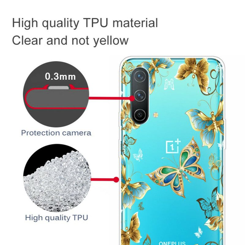 Cover OnePlus Nord CE 5G Progettare Farfalle