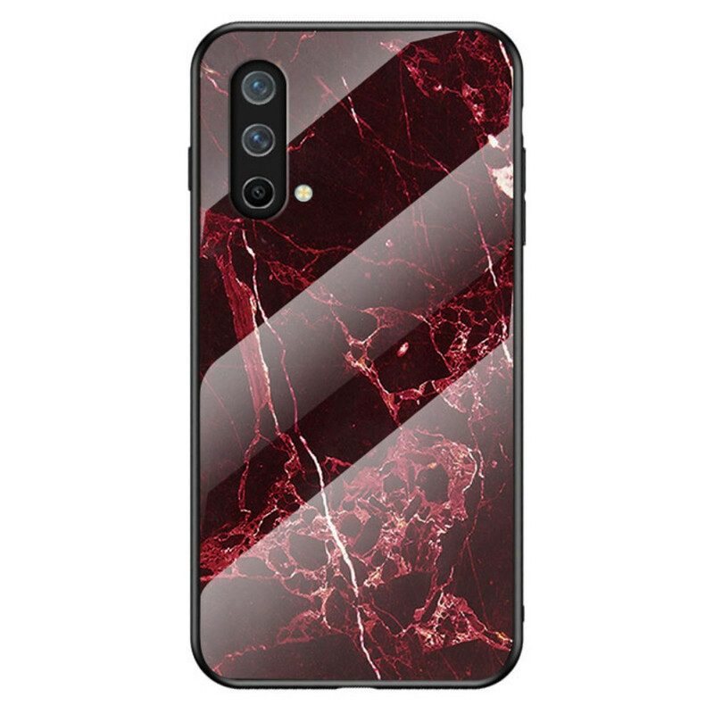 Cover OnePlus Nord CE 5G Vetro Temperato Colori Marmo