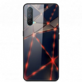 Cover OnePlus Nord CE 5G Vetro Temperato Raggio Rosso