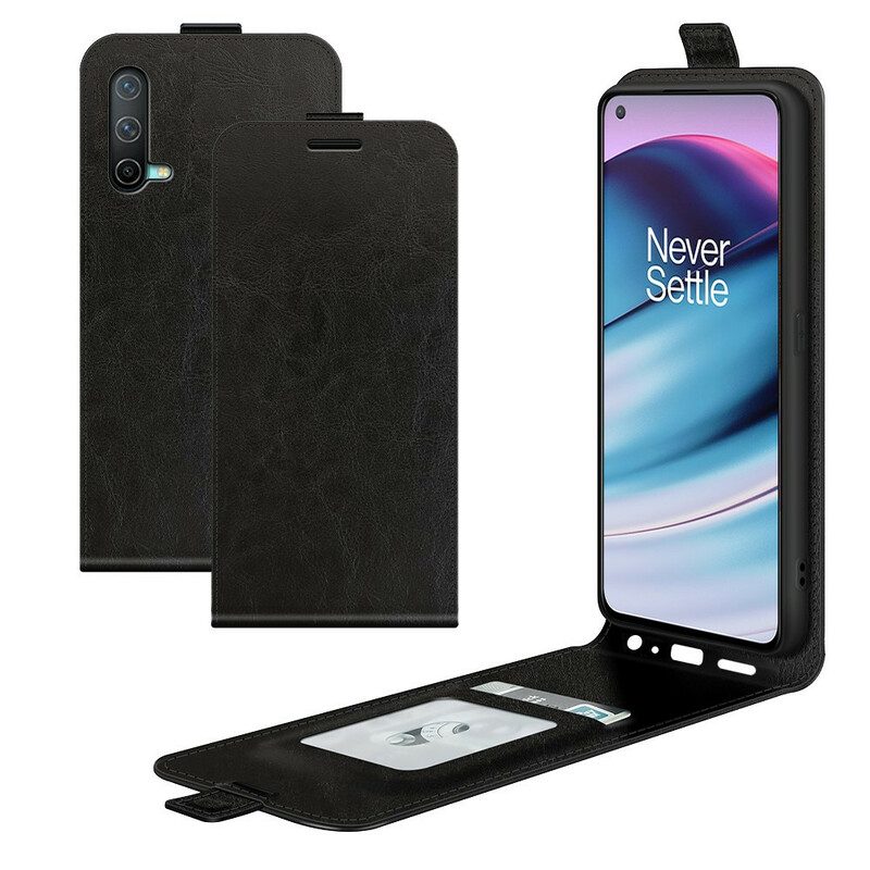 Custodia in pelle OnePlus Nord CE 5G Folio Cover Aletta Verticale