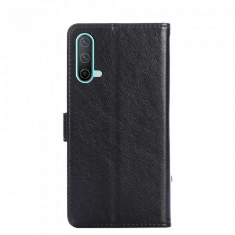 Folio Cover OnePlus Nord CE 5G Borsa Con Cerniera