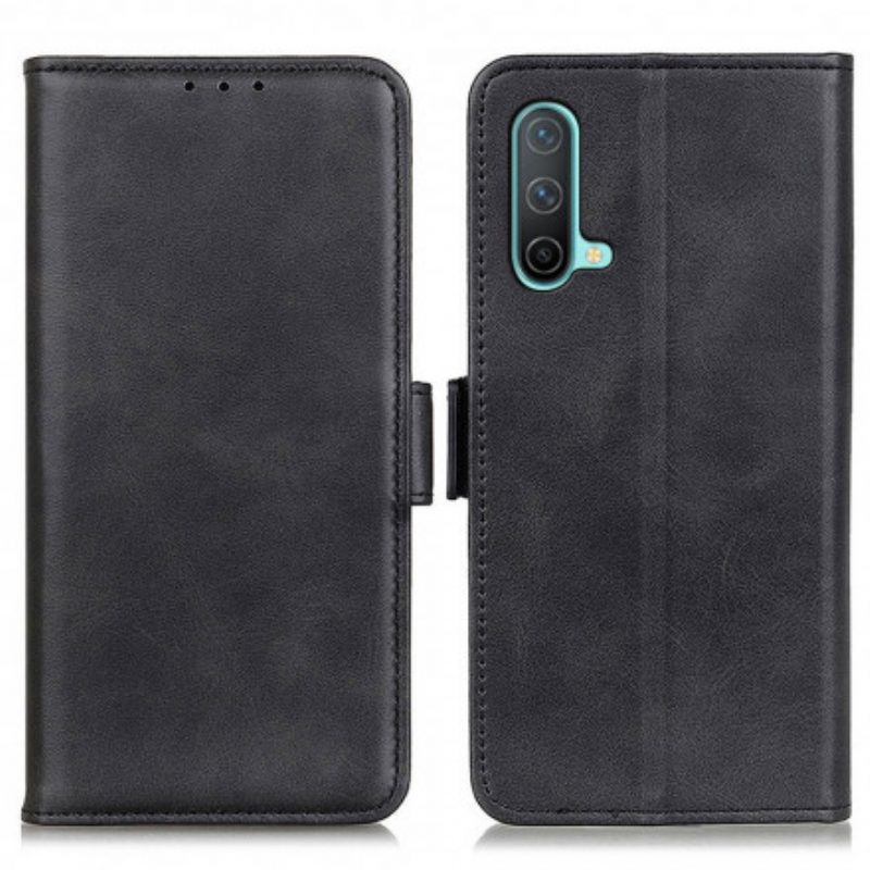 Folio Cover OnePlus Nord CE 5G Custodia in pelle Doppio Lembo