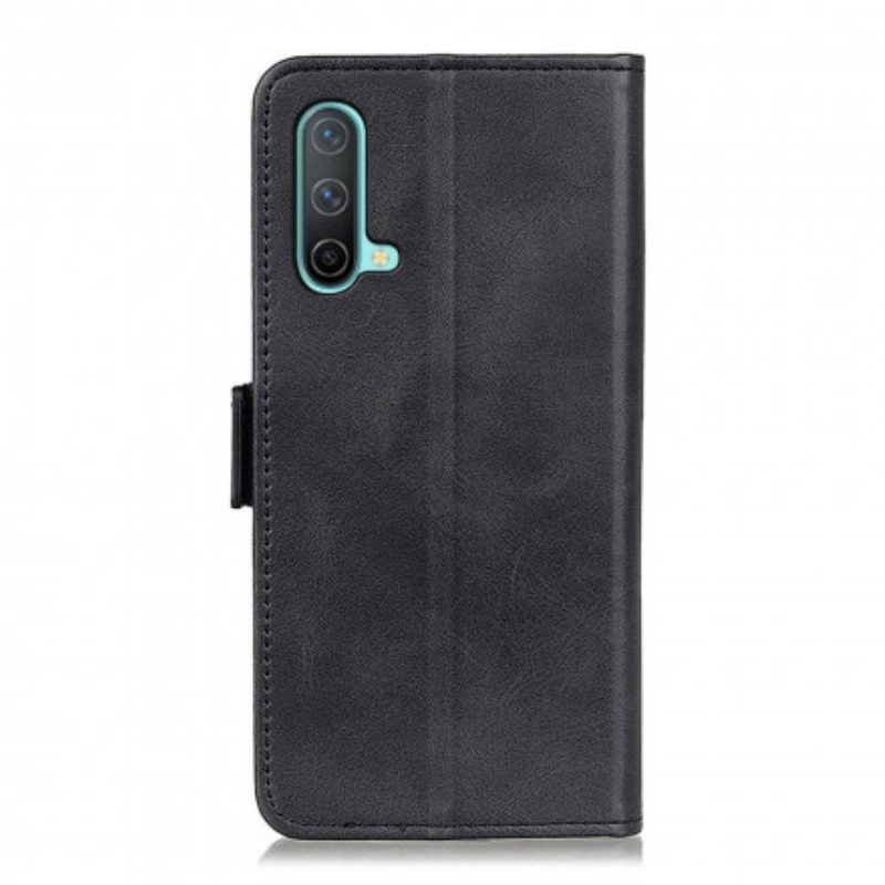 Folio Cover OnePlus Nord CE 5G Custodia in pelle Doppio Lembo