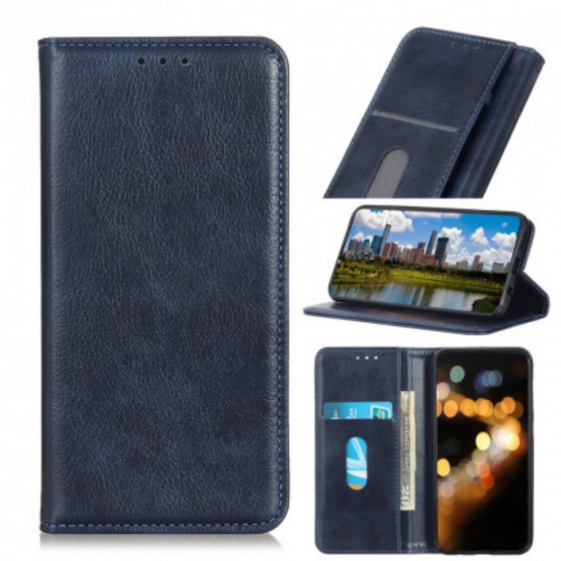 Folio Cover OnePlus Nord CE 5G Custodia in pelle Eleganza Split Litchi Leather