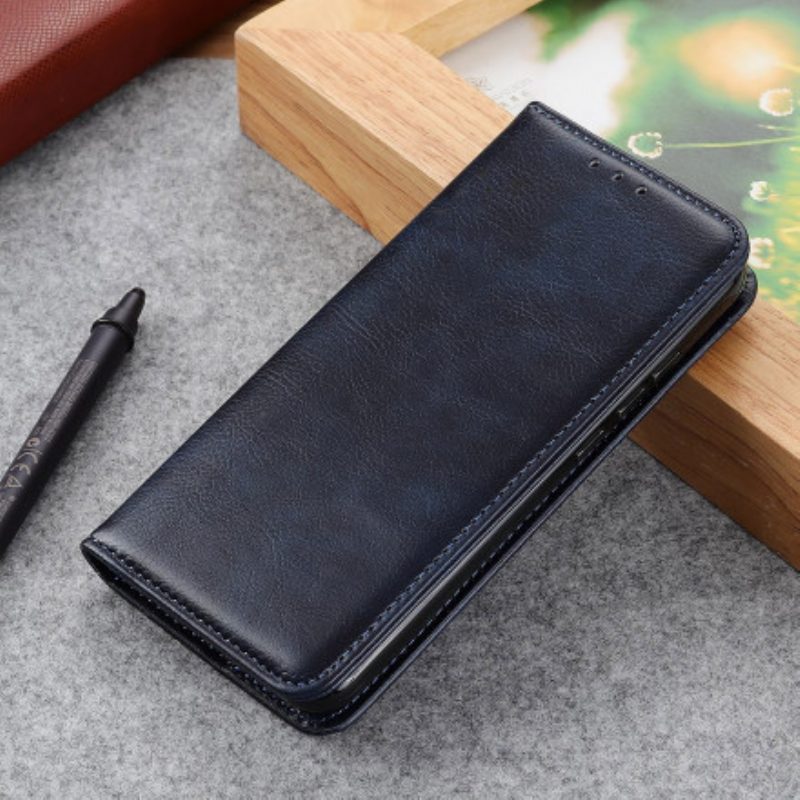 Folio Cover OnePlus Nord CE 5G Custodia in pelle Eleganza Split Litchi Leather