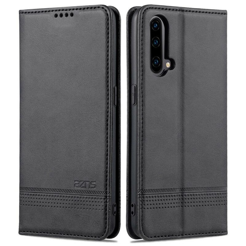 Folio Cover OnePlus Nord CE 5G Custodia in pelle Stile In Pelle Azns