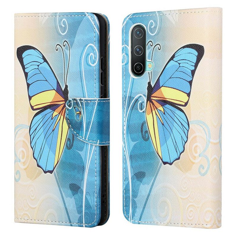 Folio Cover OnePlus Nord CE 5G Farfalle