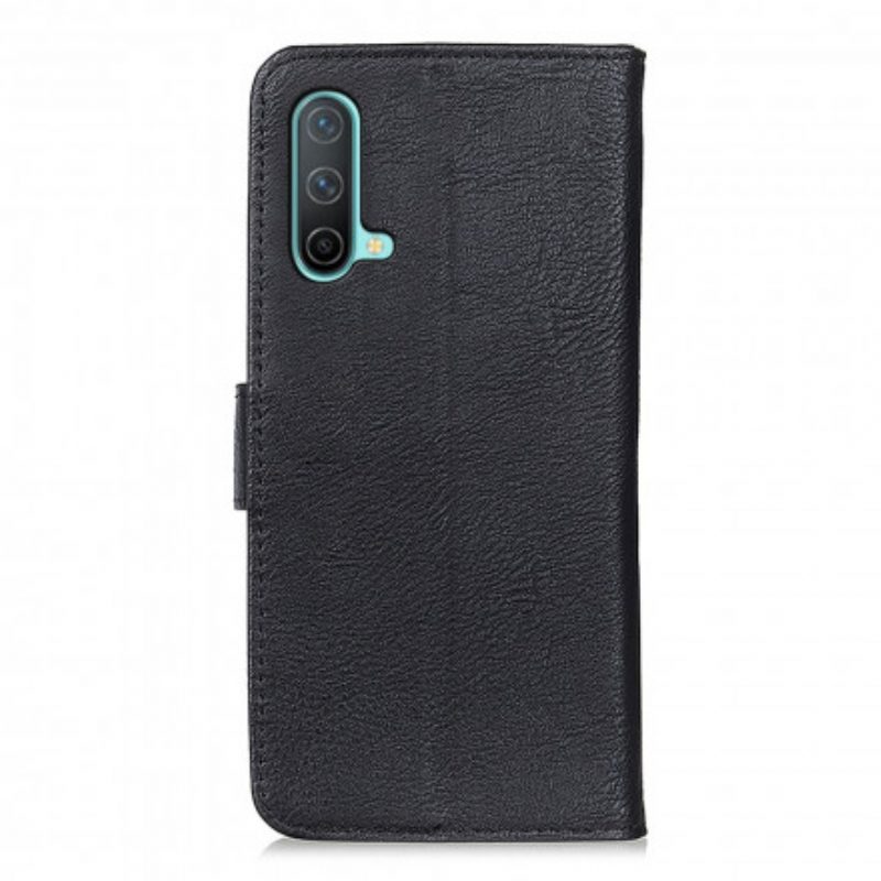 Folio Cover OnePlus Nord CE 5G Similpelle Khazneh