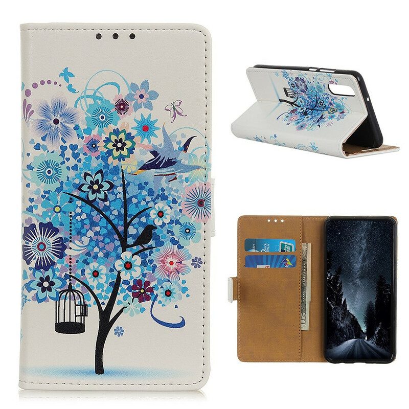 Folio Cover Sony Xperia 5 II Albero In Fiore