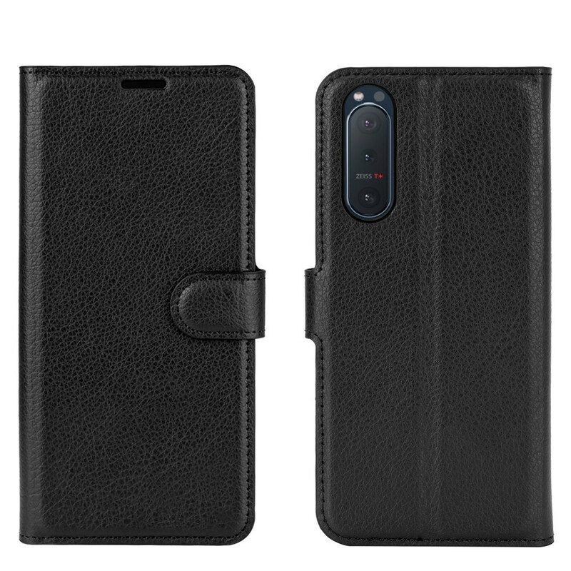 Folio Cover Sony Xperia 5 II Ecopelle Classica