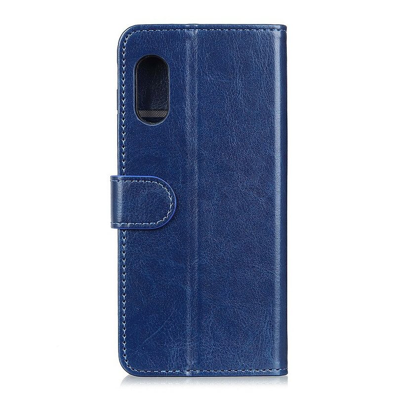 Folio Cover Sony Xperia 5 II Finezza In Ecopelle