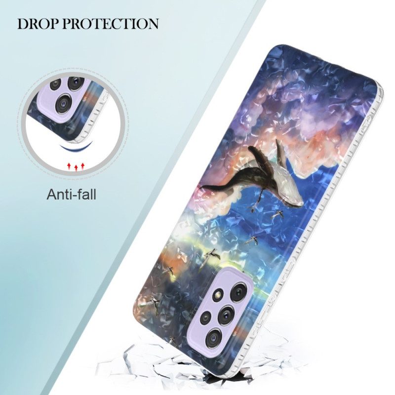 Cover Samsung Galaxy A23 5G Balena Stilizzata