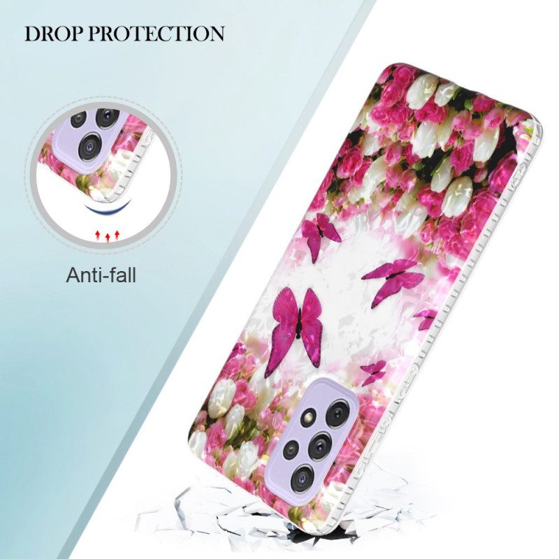 Cover Samsung Galaxy A23 5G Farfalle Alla Moda