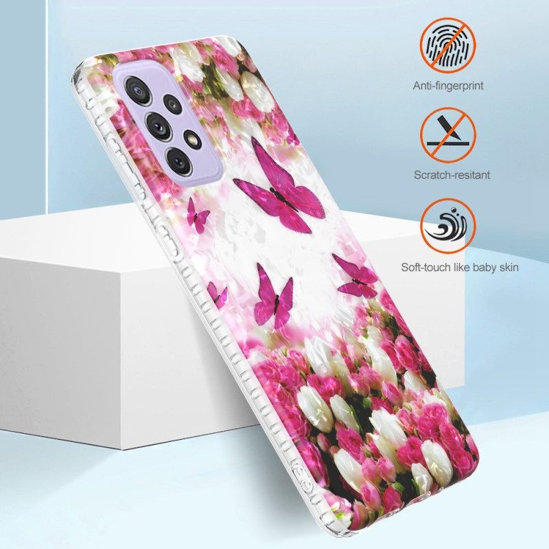 Cover Samsung Galaxy A23 5G Farfalle Alla Moda