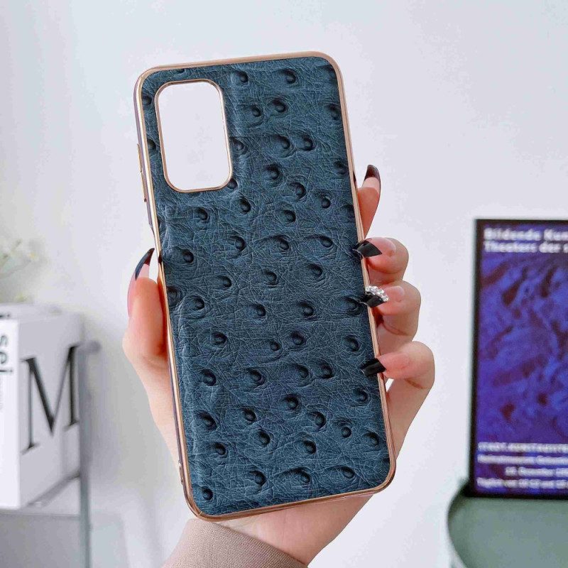 Cover Samsung Galaxy A23 5G Vera Pelle Martellata