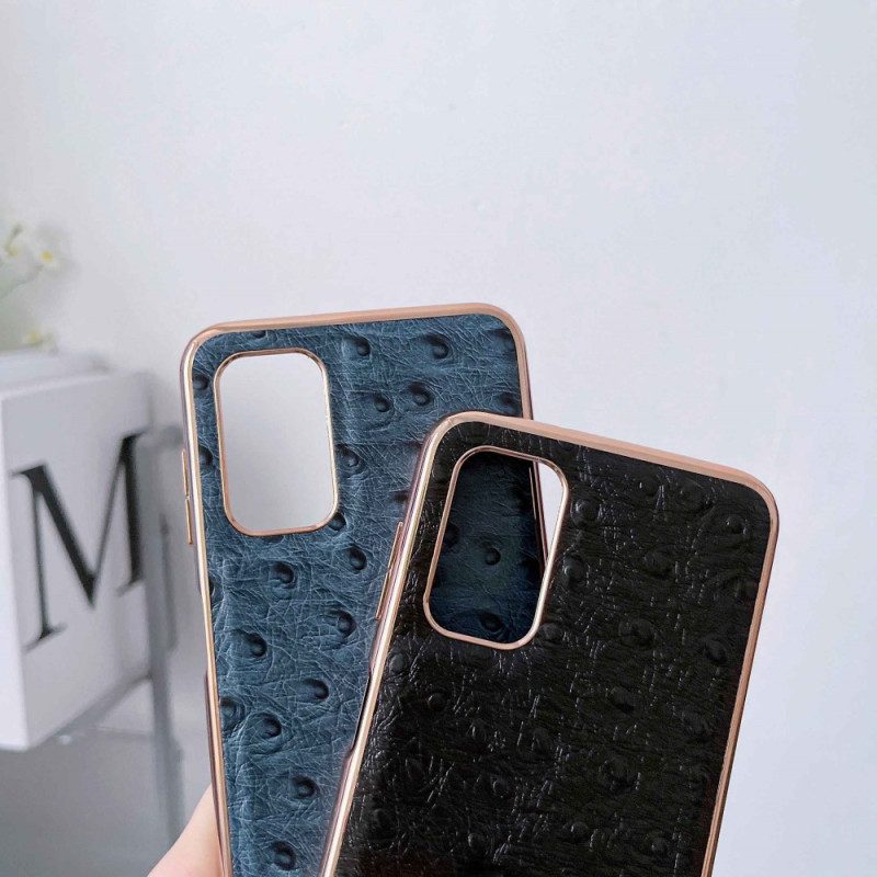 Cover Samsung Galaxy A23 5G Vera Pelle Martellata