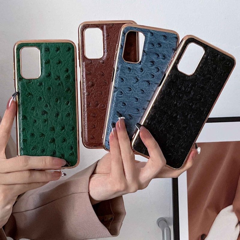 Cover Samsung Galaxy A23 5G Vera Pelle Martellata