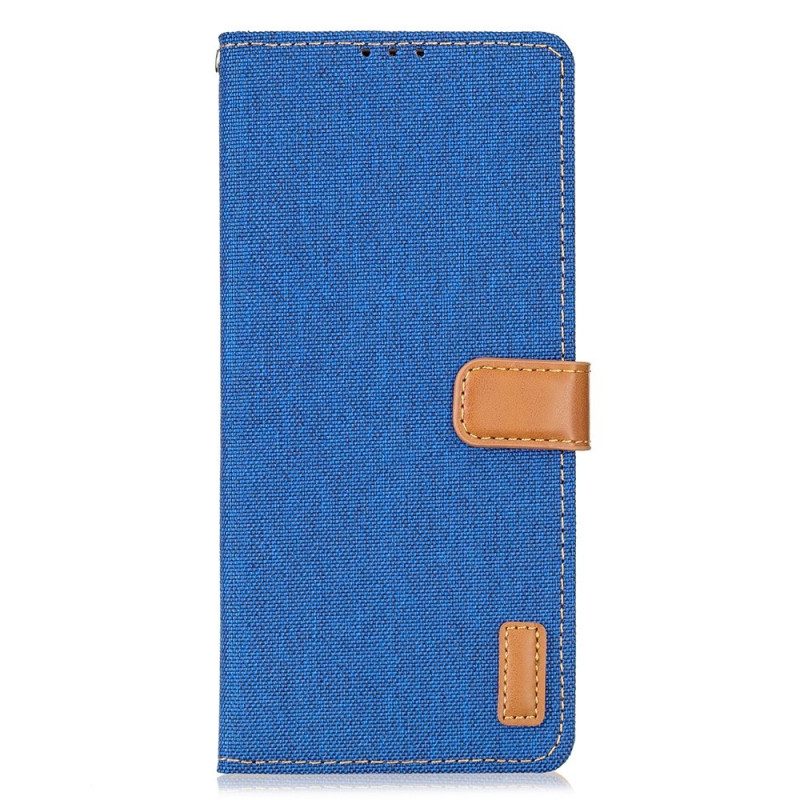 Custodia in pelle Samsung Galaxy A23 5G Jeans