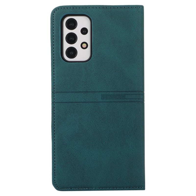 Folio Cover Samsung Galaxy A23 5G Custodia in pelle Serie Dream In Ecopelle