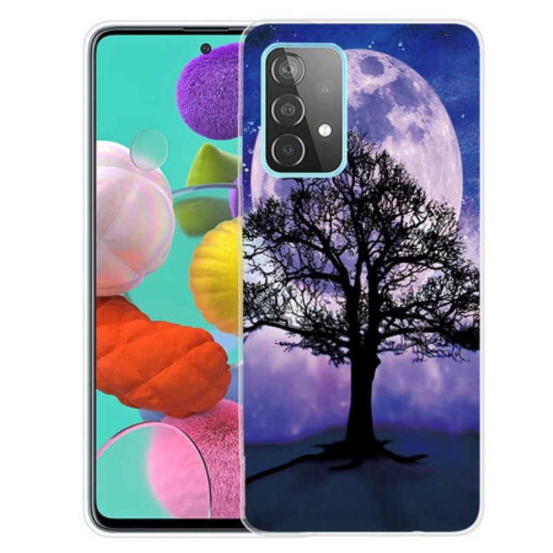 Cover Samsung Galaxy A72 4G / A72 5G Albero E Luna