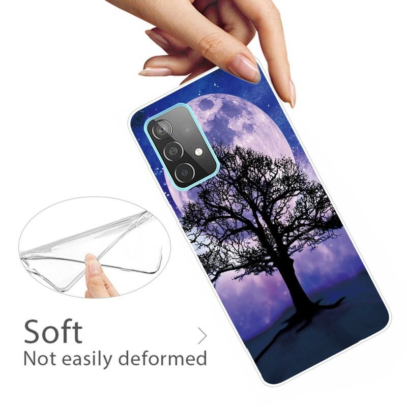 Cover Samsung Galaxy A72 4G / A72 5G Albero E Luna