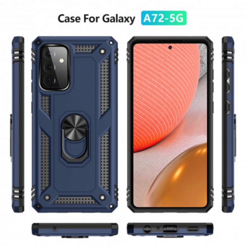 Cover Samsung Galaxy A72 4G / A72 5G Anello Premium